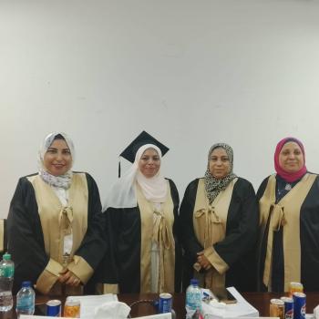 تم بحمد الله اليوم مناقشه رساله الماجستير فى التمريض الباطنى و الجراحى للباحثه تسبيح فتحى ابو النجا